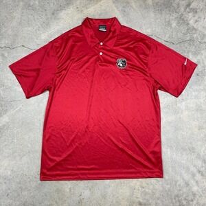 Nike Golf Dri Fit Polo Mens XL Red St Thomas More Catholic School Portland OR